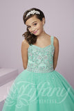 Beautiful Pageant, Flower Girl,  ball gown dress by Tiffany Princess