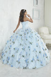 2017 Beautiful quinceañera, sweet 16, engagement ball gown dress by designer House of Wu