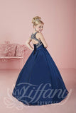 Beautiful Pangent flower girl long dress by Tyffany Princess