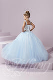 Beautiful Pageant, Flower Girl,  ball gown dress by Tiffany Princess