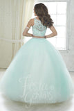 2017 Beautiful two piece style quinceañera, sweet 16, engagement ball gown dress by designer House of Wu