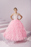 Beautiful Pageant, Flower Girl,  ball gown dress by Tiffany Princess