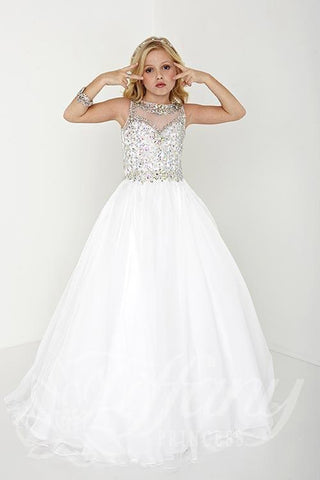 Beautiful Pageant, Flower Girl,  ball gown dress by Tiffany Princess