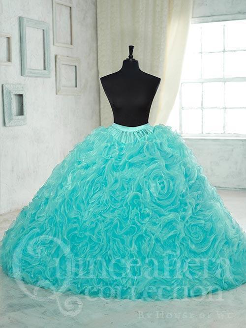 2017 Beautiful quinceanera, sweet 16, engagement ball gown skirt dress by designer House of Wu