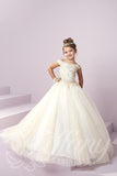 Beautiful Pageant, Flower Girl,  ball gown dress by Tiffany Princess