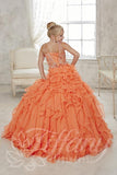 Beautiful Pangent, flower girl long dress by Tyffany Princess