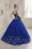 Beautiful Pangent, flower girl long dress by Tyffany Princess