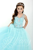 Beautiful Pageant, Flower Girl,  ball gown dress by Tiffany Princess