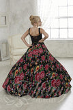 Beautiful Pangent, flower girl long dress by Tyffany Princess