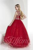 Beautiful Pageant, Flower Girl,  ball gown dress by Tiffany Princess