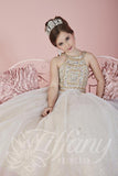 Beautiful Pageant, Flower Girl,  ball gown dress by Tiffany Princess