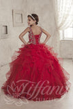 Beautiful Pangent, flower girl long dress by Tyffany Princess
