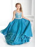 Beautiful Pageant, Flower Girl,  ball gown dress by Tiffany Princess
