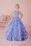 Beautiful Pageant, Flower Girl,  ball gown dress by Tiffany Princess