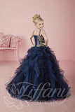 Beautiful Pangent, flower girl long dress by Tyffany Princess