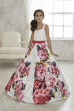 Beautiful Pangent, flower girl long dress by Tyffany Princess