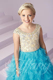 Beautiful Pageant, Flower Girl,  ball gown dress by Tiffany Princess