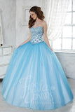 Beautiful quinceanera, sweet 16, engagement ball gown dress designed by House of Wu