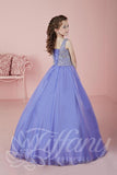 Beautiful Pangent, flower girl long dress by Tyffany Princess