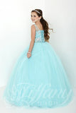 Beautiful Pageant, Flower Girl,  ball gown dress by Tiffany Princess