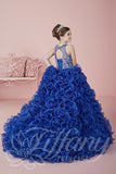 Beautiful Pageant, Flower Girl,  ball gown dress by Tiffany Princess