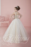 Beautiful Pageant, Flower Girl,  ball gown dress by Tiffany Princess