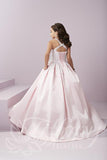 Beautiful Pangent, flower girl long dress by Tyffany Princess