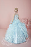 Beautiful Pageant, Flower Girl,  ball gown dress by Tiffany Princess