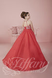 Beautiful Pangent, flower girl long  dress by Tyffany Princess