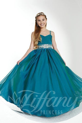Beautiful Pageant, Flower Girl,  ball gown dress by Tiffany Princess