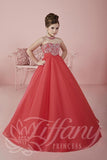 Beautiful Pangent, flower girl long  dress by Tyffany Princess