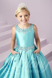 Beautiful Pangent, flower girl long dress by Tyffany Princess