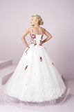 Beautiful Pageant, Flower Girl,  ball gown dress by Tiffany Princess