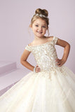 Beautiful Pageant, Flower Girl,  ball gown dress by Tiffany Princess