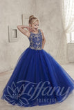 Beautiful Pangent, flower girl long dress by Tyffany Princess