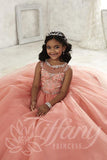 Beautiful Pangent, flower girl long dress by Tyffany Princess
