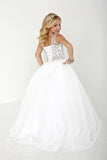 Beautiful Pageant, Flower Girl,  ball gown dress by Tiffany Princess