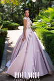 Prom & Evening Lace Satin Dress