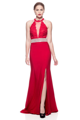 Prom & Evening Lace Beaded Dresses