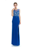 Prom & Evenning Lace Jersey Beaded Dresses