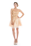 Lace short prom homecoming cocktail dress
