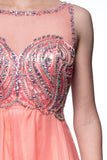 Prom & Evenning Lace Jersey Beaded Dresses
