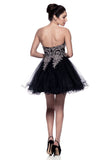 Lace short prom homecoming cocktail dress