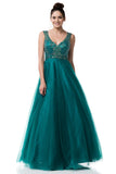 Prom & Evening Lace Beaded Dress