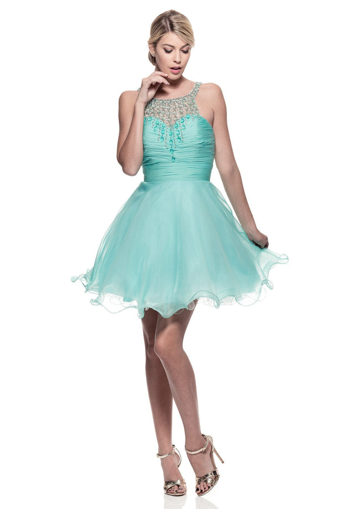 Lace short prom homecoming cocktail dress