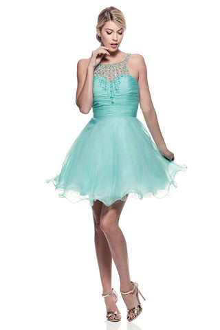Lace short prom homecoming cocktail dress