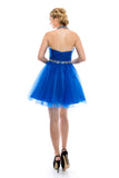 Lace short prom homecoming cocktail dress