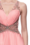 Lace short prom homecoming cocktail dress pink