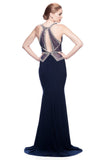 Prom & Evenning Lace Jersey Beaded Dresses