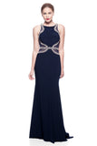 Prom & Evenning Lace Jersey Beaded Dresses